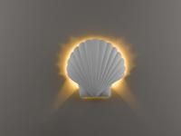 Светильник подсветка Favourite Pintura 1477-1W мат.белый/можно красить(w=270,h=270,ф=100) 1*40W E14