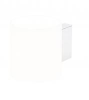 Светильник настенный AL Wall&Ceiling INTERIOR A7860AP-1WH белый/стекло (h=9,8*10) 1*40W G9