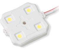 Модуль LED 37*37*6мм 1,0W 7000-8000K 80Лм 12V IP65 накладной Geniled GL-4SMD5050W3737 1/20 (02112)