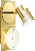 Светильник настенно-потолочный СПОТ N-Light S4666BM.1G4 мат.золото 1*50W GU10+1*10W G4 12V