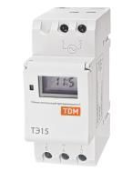 Таймер цифровой ТЭ15 16А 230В на DIN-рейку ИЭК/TDM (1шт)