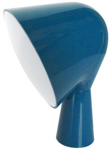 Светильник настольный Favourite Flashlight 1239-1T  голубой и белый акрил (ф=140,h=200) 1*13W E14