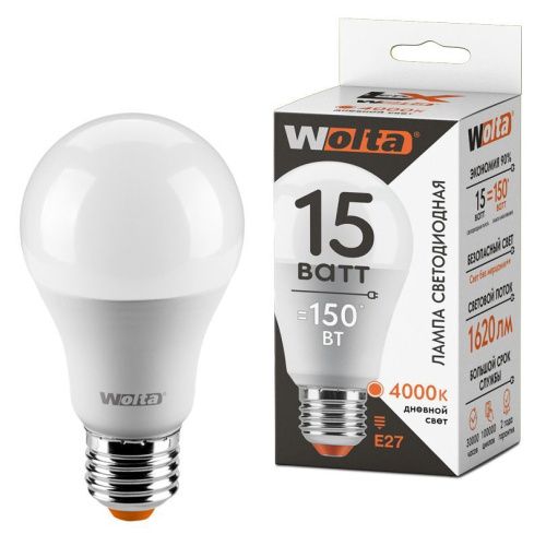 Лампа LED WOLTA 30S60BL15E27