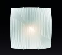 Светильник настенно-потолочный Сонекс ARBAKO 1225 никель/белый (300х300мм) 1*60W Е27 (062)