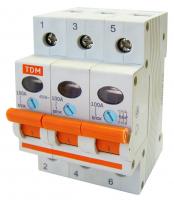 Выключатель нагрузки (мини-рубильник) ВН-32 3Р  63А 0027 TDM (4/40)
