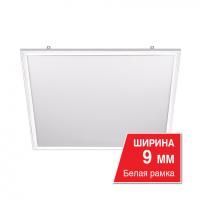 Панель LED Армстронг 40W 3200Лм 6500K 595*595 9мм IP40 LPC40W60-02-10 белая БЕЗ ЭПРА Wolta (10 шт)