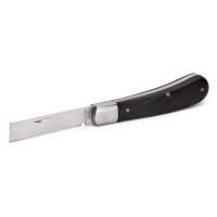 Нож монтерский складной с прямым лезвием и пяткой большой складной НМ-09 (КВТ)