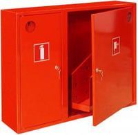 Шкаф пожарный Ш-ПК-02В (890*700*230мм) без окна красный (Узола)