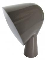 Светильник настольный Favourite Flashlight 1244-1T  серый и белый акрил (ф=140,h=200) 1*13W E14