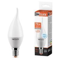Лампа LED свеча на ветру  7.5W  E14 4000К  220V 25SCD7.5E14 WOLTA (50 шт)