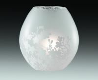 Светильник настольный ODL BARHAM 2485/1T белое стекло (ф=210,h=210) 1*40W E14