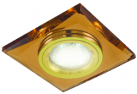 Светильник точечный TDM  СВ 03-02  коричневый/золото   MR16  0045(10/100)