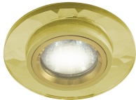 Светильник точечный TDM  СВ 03-04   жёлтый/золото   MR16 0050(10/100)