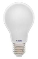 Лампа LED Груша 13W  4500K E27  230V 1080Лм  матовая филаментная (свет 360°) General (10)