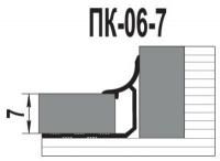 Профиль ПК 06-7 алюмин.10мм*2,5м без покрытия Лука (ПК 06-7.2500.001)(21932)