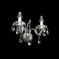 Бра ARTIS LUCE Murano glass 93412 2 х 40 Вт  Е14 хром