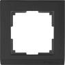 Рамка 1-ая Stark Черная WL04-Frame-01 Черный Werkel (10 шт)