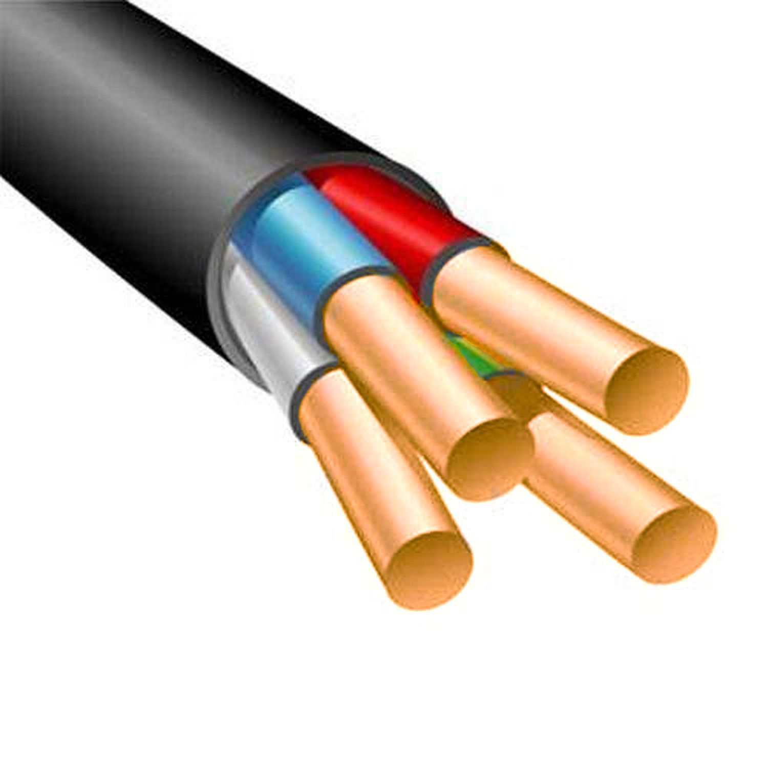 Кабель медный ВВГнгLS 4* 10 ГОСТ купить в Ульяновске, цена от 615 руб.