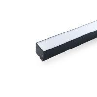 Профиль для LED ленты накладной прямой 2м чермат.рассеиватель, заглушки, крепеж 10369 FERON
