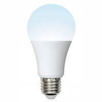 Лампа LED груша 10W низковольтная E27  4000K 12-24V PLO55WH матовая Uniel