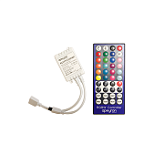 Контроллер для LED ленты RGBW, 72Вт, 12-24В, 4*1.5A/канал, IP20, пульт DC-кон 04-29 Apeyron