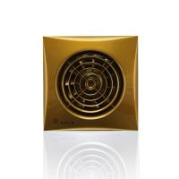 Вентилятор 100 декоративный малошумный с обратным клапаном SILENT-100 CZ GOLD