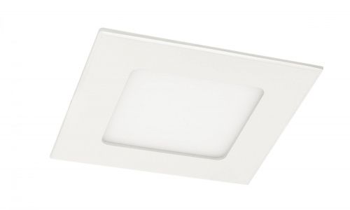 Светильник точечный AL FINE A2406PL-1WH белый (h=25,120*120) 1*6W LED 3000K вр.отв.=105*105