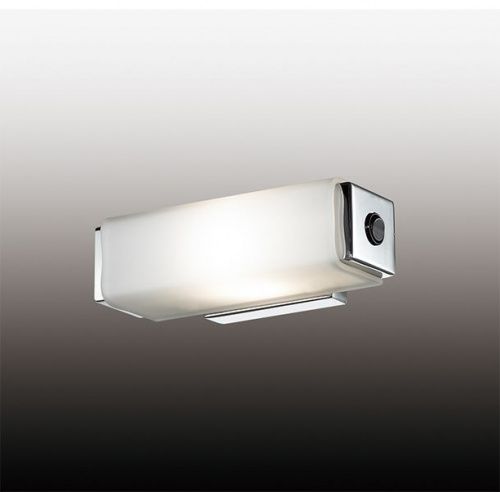 Светильник настенный ODL KIMA 2731/1W хром/стекло 1*40W E14 с выкл.
