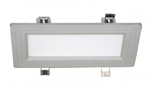Светильник точечный Favourite Flashled 1344-12C серебристый/белое мат. (l=210,w=118) LED*12W