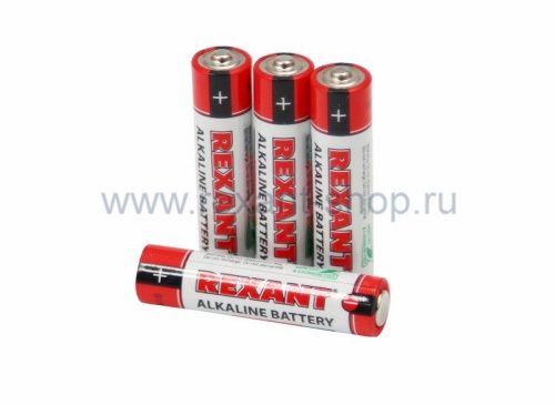 Элемент питания пальчиковый LR6/AA 4шт/упак REXANT 30-1027 2700мАч 1,5V BP4