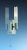 Светильник настенный ODL Vell 2139/1W хром для ванных комнат 1*40W G9 с выкл. IP44