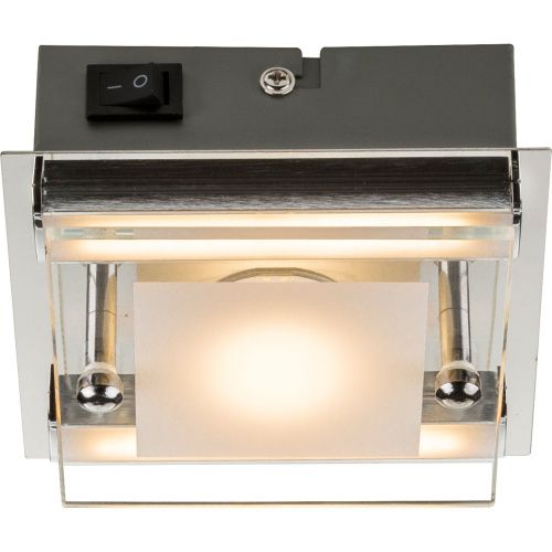 Светильник настенно-потолочный Globo 49402-1, хром, LED, 1x6W